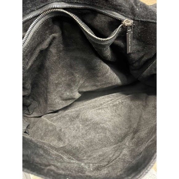 Theyskens' Theory Buckle Flap Leather Adjustable Satchel Messenger Bag Black - Picture 7 of 11